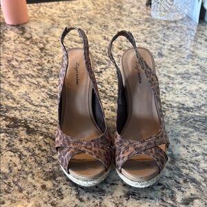 Zigi Soho Women's Brown Wedge Sandals